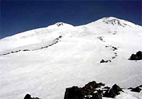 La salita al monte Elbrus