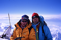 Marco e Dante in vetta