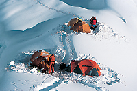 Campo avanzato sull'Annapurna