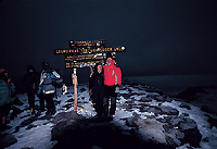 In vetta al Kilimanjaro